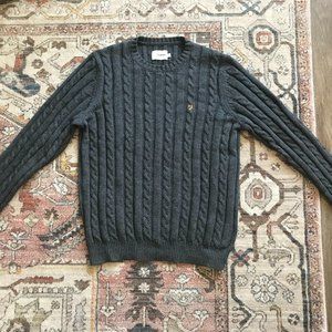 Farah - Men's Cable Knit Jumper